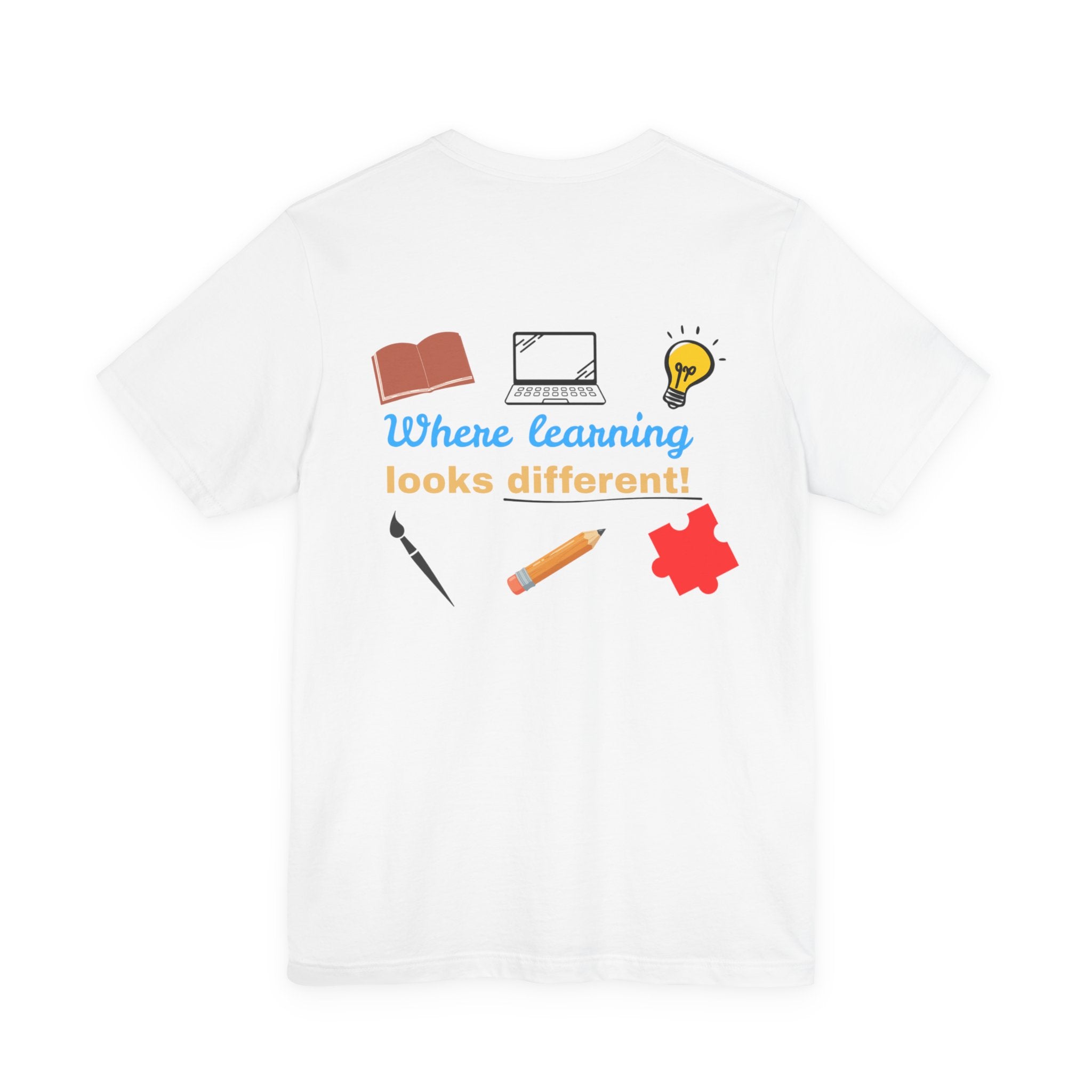 Learning Looks Different Tee- 6 colors