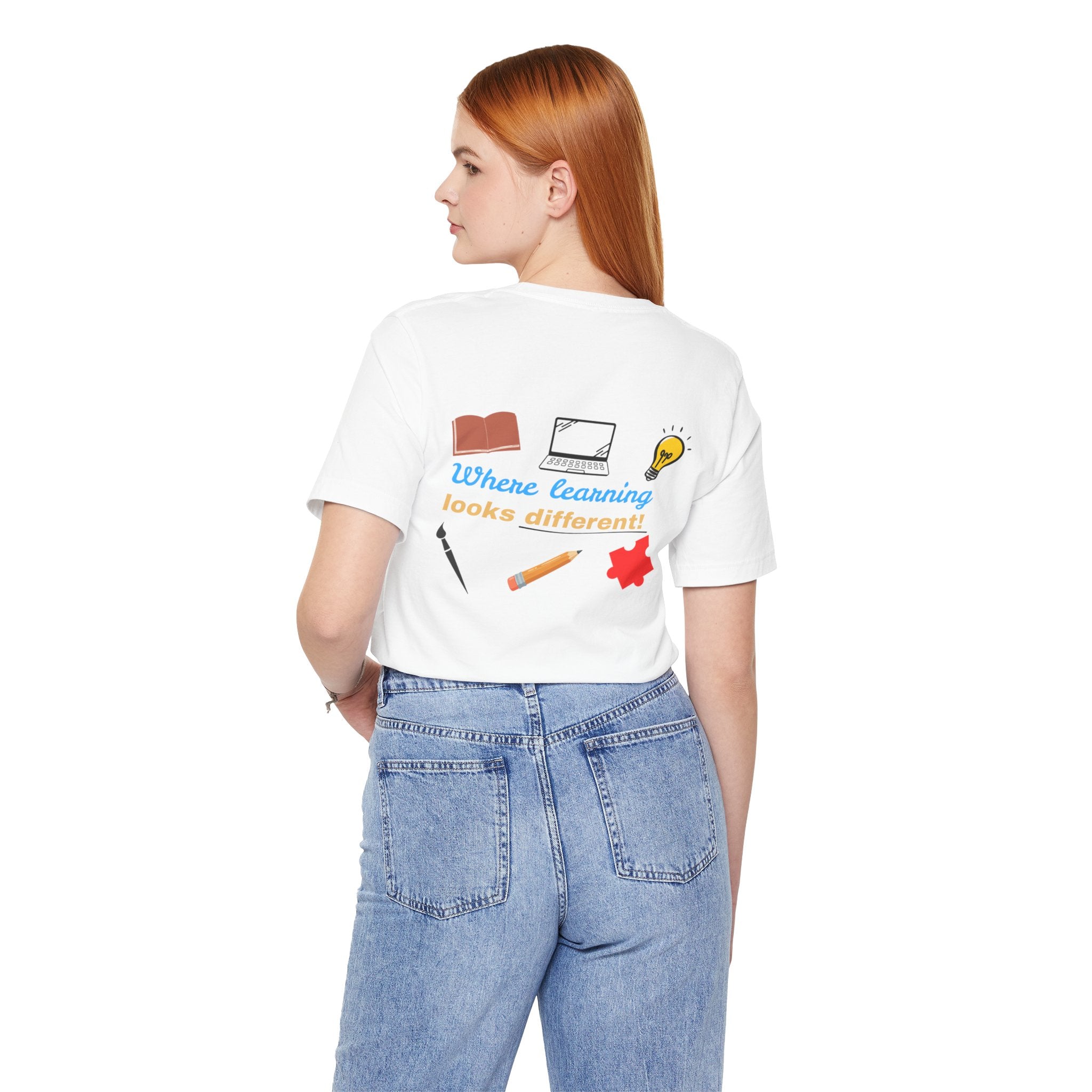 Learning Looks Different Tee- 6 colors